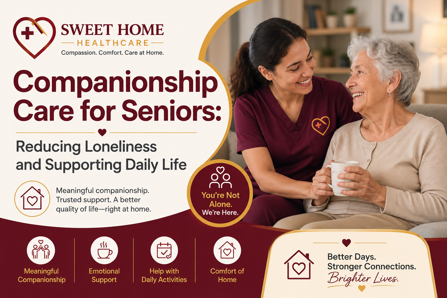 Companionship Care for Seniors: Reducing Loneliness and Supporting Daily Life