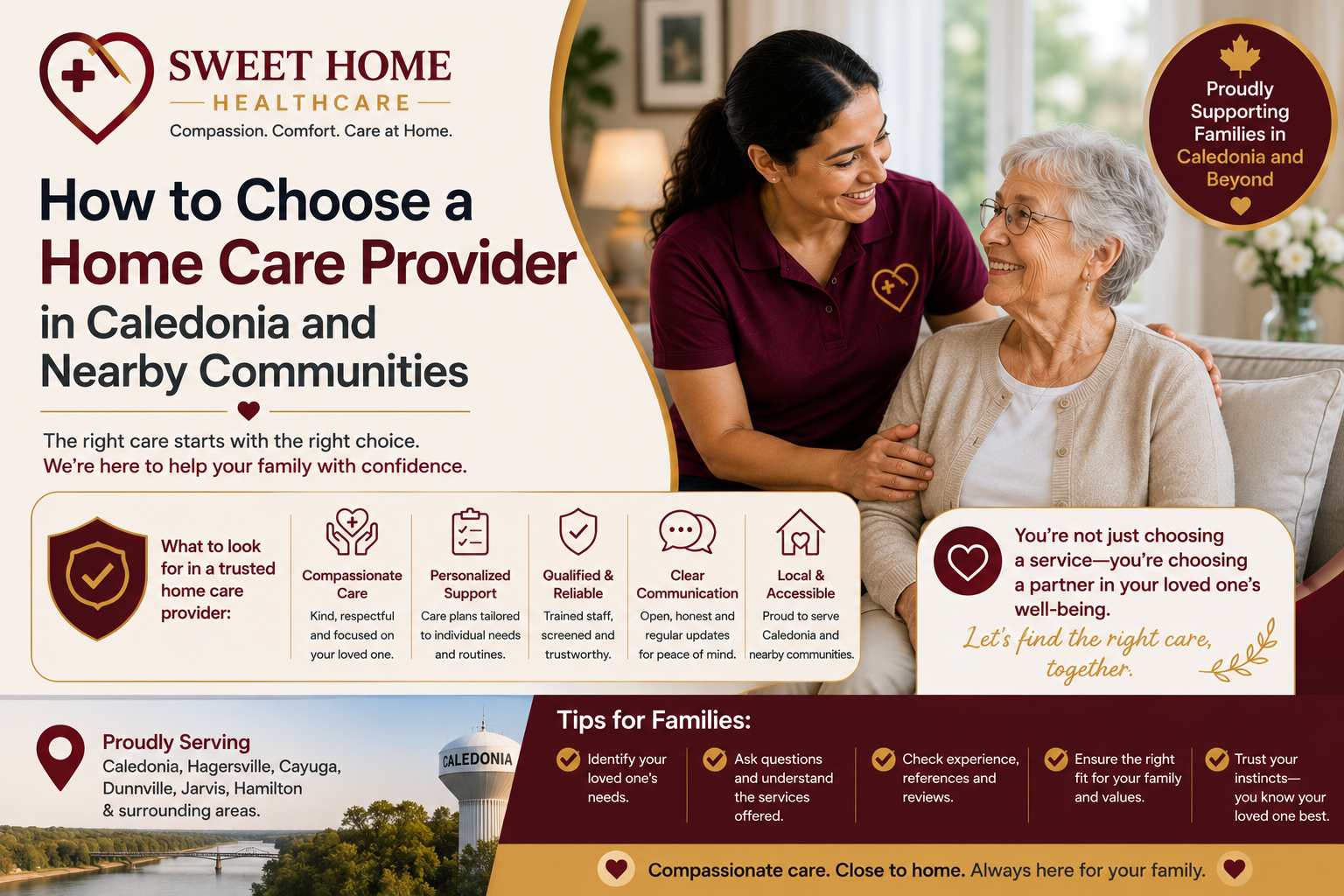 How to Choose a Home Care Provider in Caledonia and Nearby Communities