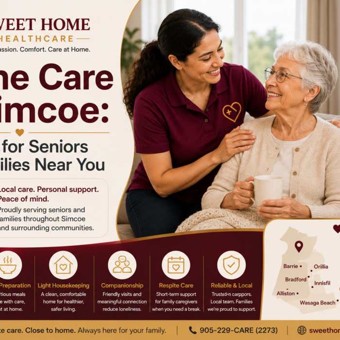 Home Care in Simcoe: Support for Seniors and Families Near You