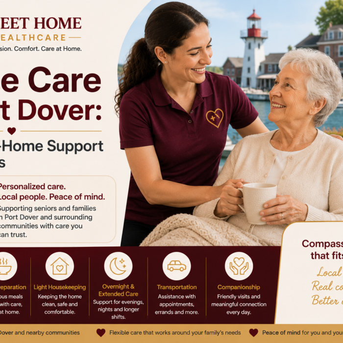 Home Care in Port Dover: Flexible In-Home Support for Families