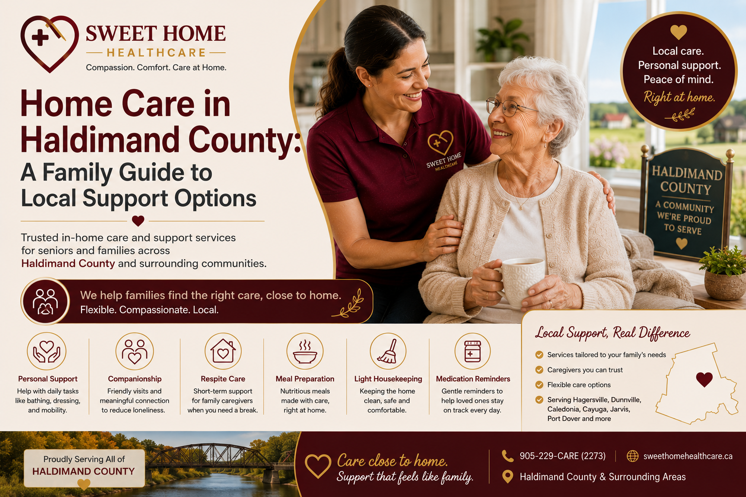 Home Care in Haldimand County: A Family Guide to Local Support Options